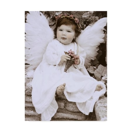 Sharon Forbes 'Baby Angel' Canvas Art,24x32